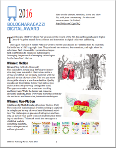 Select this image to download the PDF version of this article (from the March 2016 issue of Children's Technology Review)